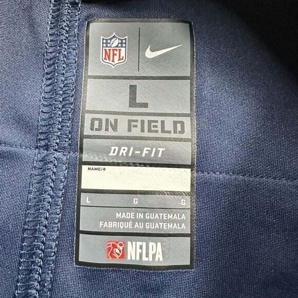 EUC NIKE NFL Unisex Blue Dallas Cowboys Ezekiel Elliott Game Day Jersey - Large - Picture 4 of 5